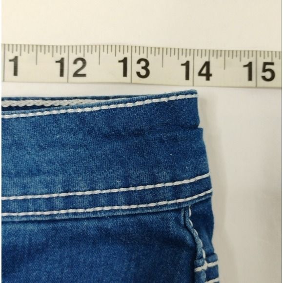 VIP Skinny Jeans Embroidered Functional back Pockets size 5/6 - Picture 9 of 12